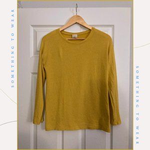 Mustard Yellow Long Sleeve Sweater